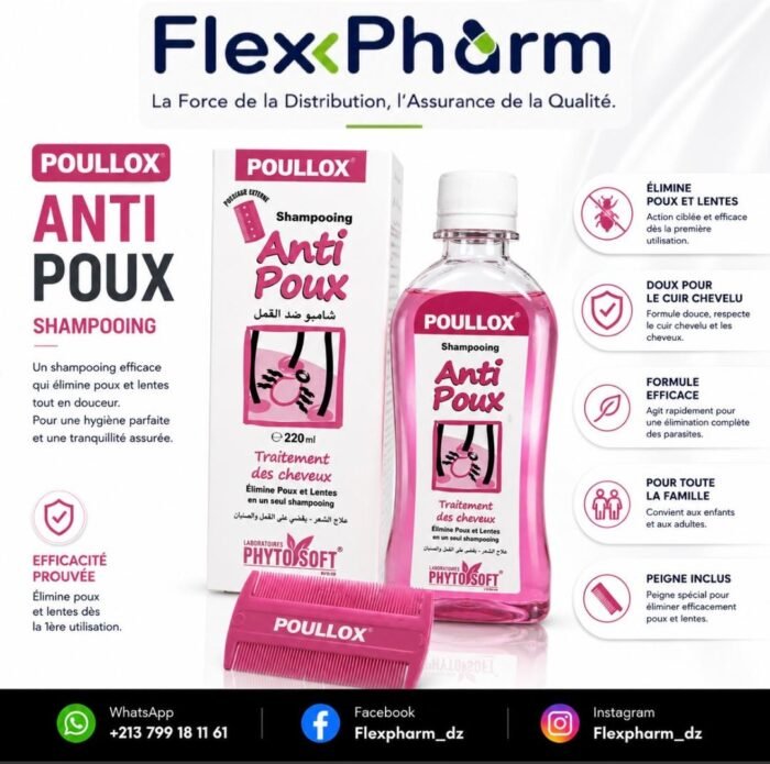 POULLOX shampooing anti-poux