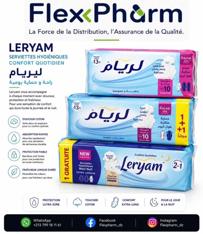 Serviettes Hygiéniques, LERYAM