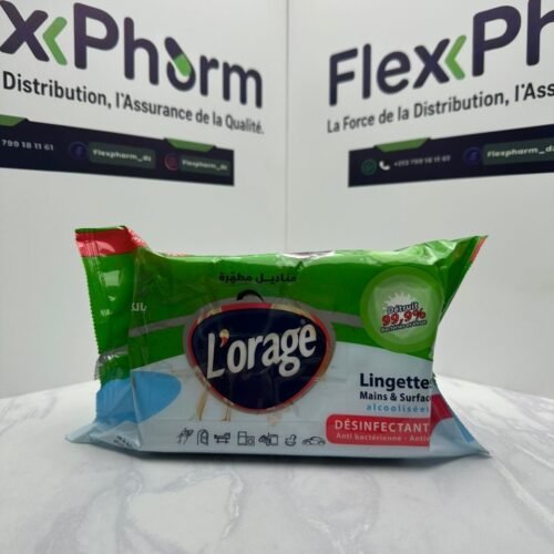 Lingettes Antiseptiques LORAGE 60 pcs