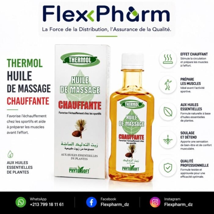 Huile de massage THERMOL