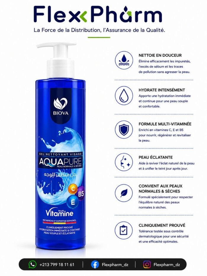 Gel nettoyant multivitamines