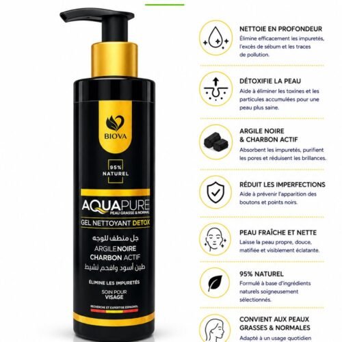 Gel nettoyant detox