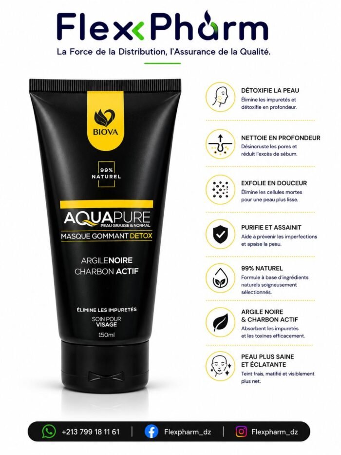 Masque gommant detox