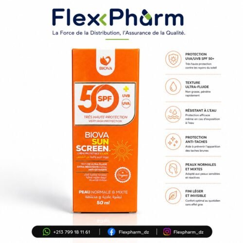 Creme solaire invisible 50 SPF