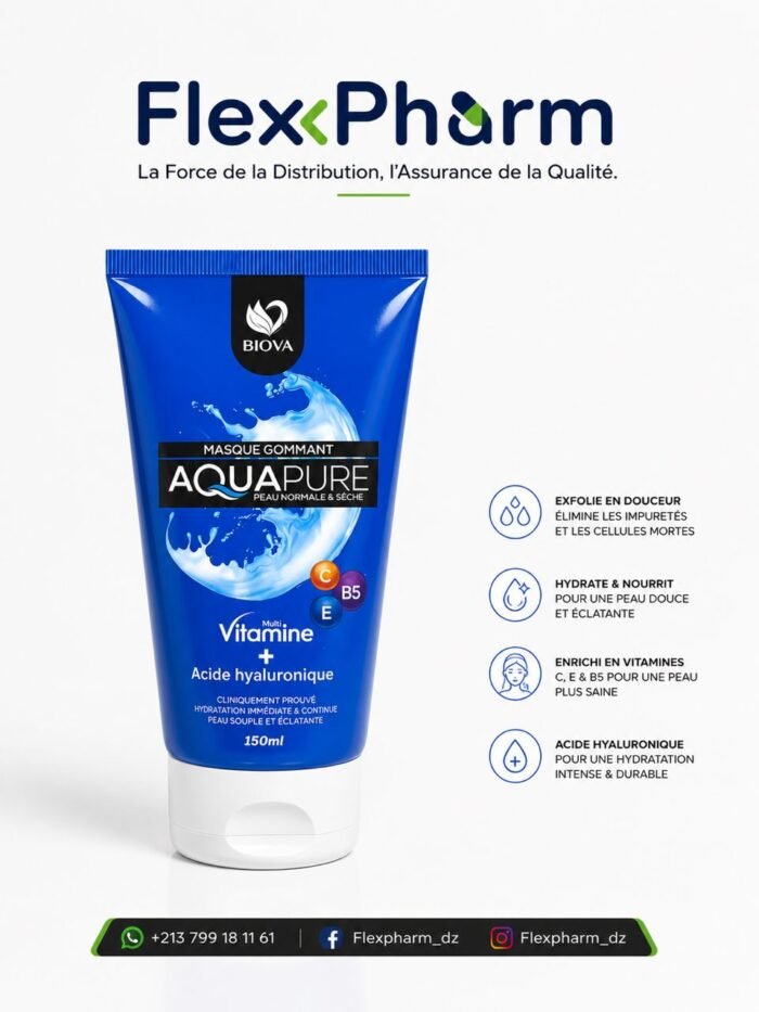 Masque gommant multivitamines