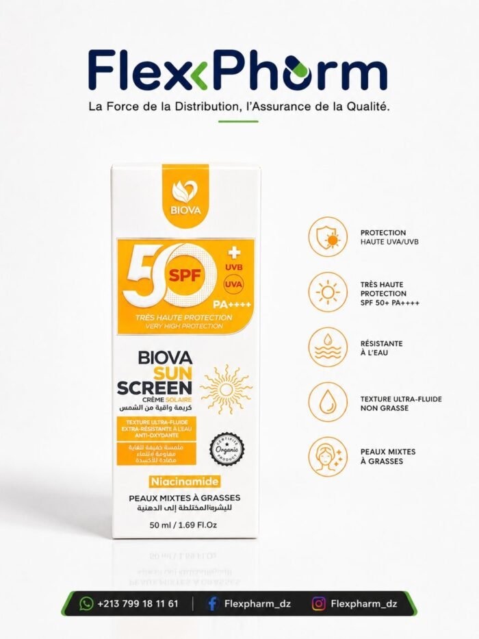 Creme solaire invisible 50 SPF