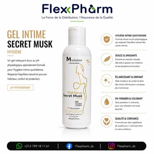 M solution - Gel intime Secret Musk