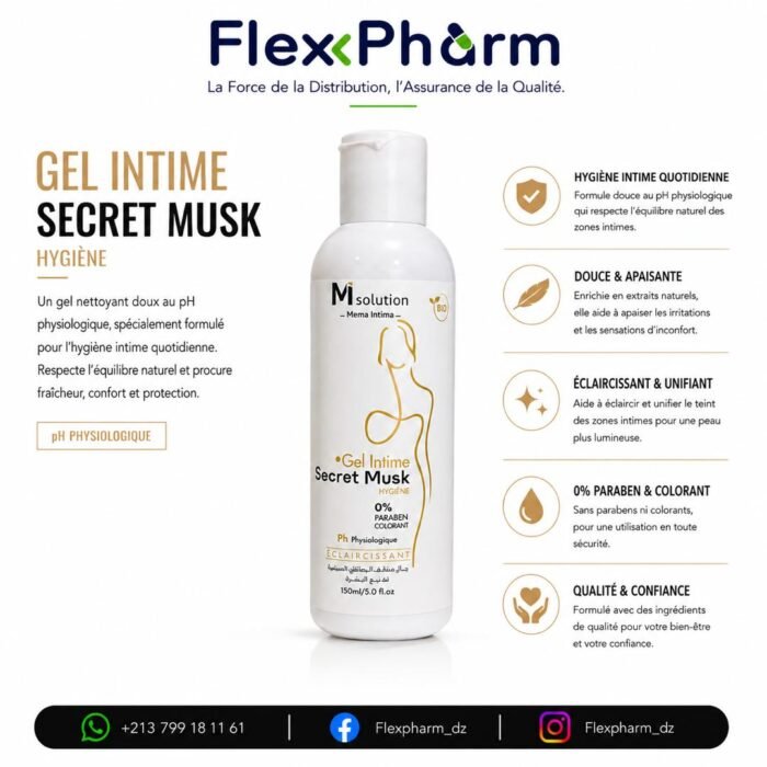 M solution - Gel intime Secret Musk